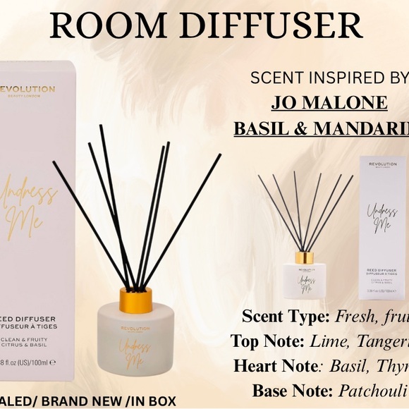 LIME AND BASIL Room Diffuser - Picture 1 of 4